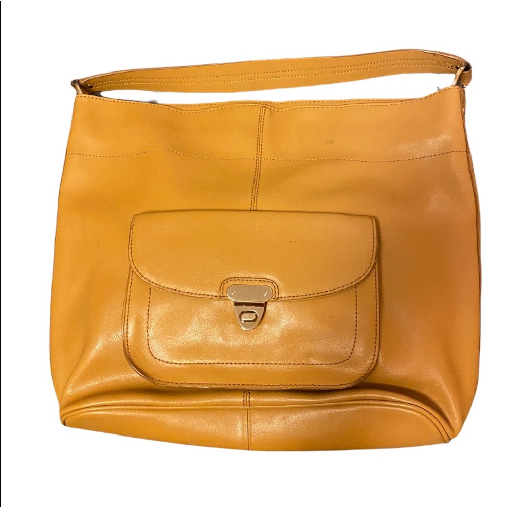 BANANA REPUBLIC WOMENS - MUSTARD COLOR SHOULDER BAG